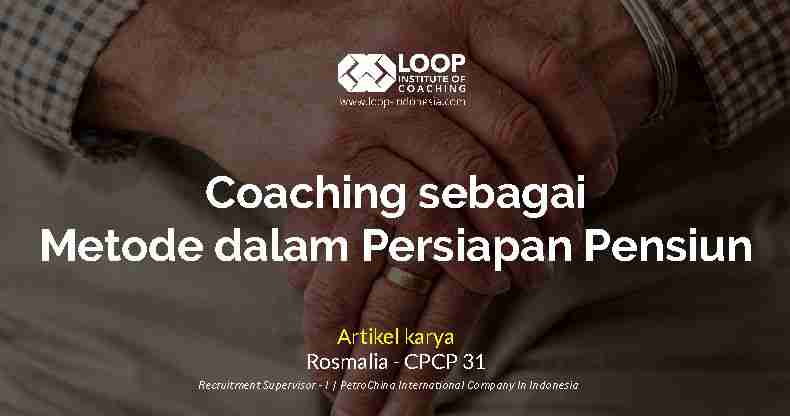 coaching pensiun