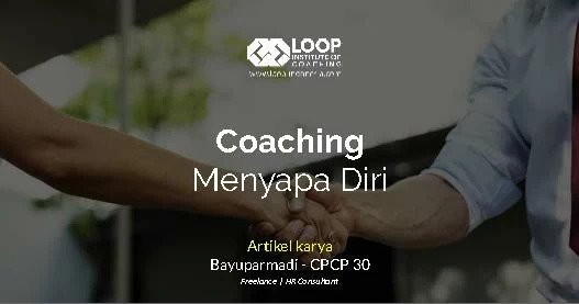 menyapa diri