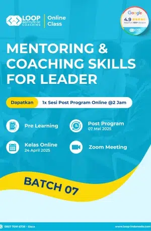 Mentoring dan Coaching Skills untuk leader